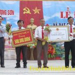 Xã Thượng Sơn tổ chức lễ đón nhận xã đạt chuẩn quốc gia xây dựng NTM.